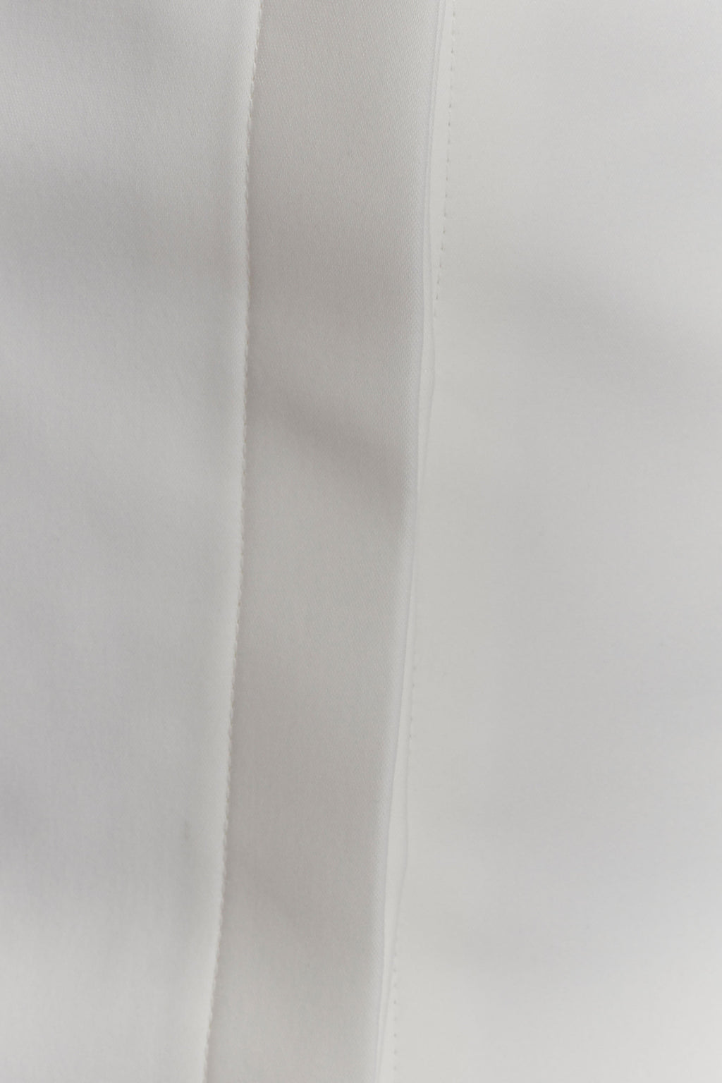 Carina Peplum Cotton Shirt Dress - White