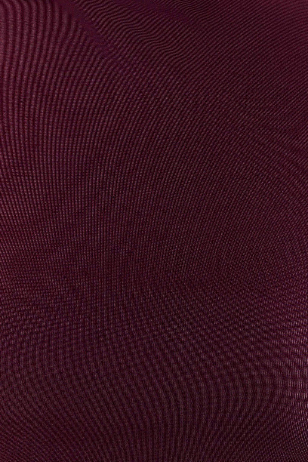 Hadleigh Sleeveless Slinky Top - Burgundy