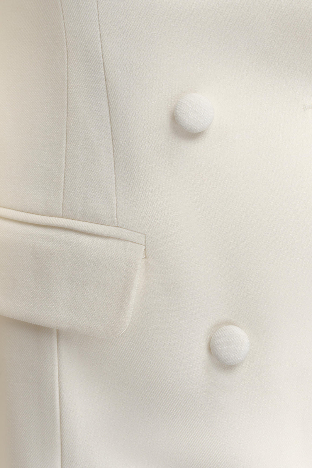 Beatrice Blazer Mini Dress - Ivory
